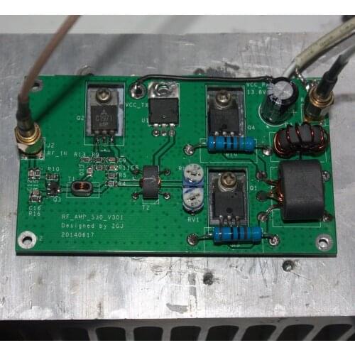 DIY KITS 45W ssb linear power amplifier for transceiver HF radio shortwave Radio HF FM CW HAM