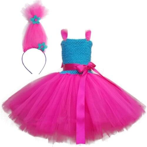 New European and American Girls Magic Elf Dress + Headdress Children Cartoon Halloween Party Childrens Day Cosplay Dress