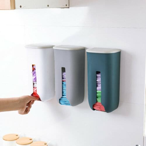 NEW hot garbage bag storage box kitchen bedroom bathroom storage rack organize bag home creative plastic bag dispenser organizer
