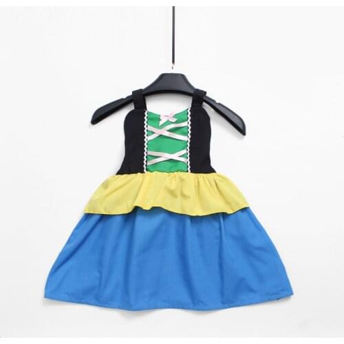 Girls Princess Dresses Baby Cosplay Costume Childrens Party Dress Girls Fancy Clothes PD02