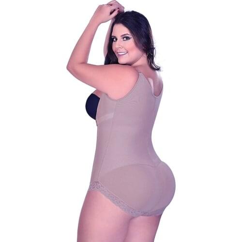 Pluse Size Shapewear Waist Bustier Cincher Slimming Shaper Corset Slimming Butt Lifter Strap Underwear Women Bodysuit Corselet