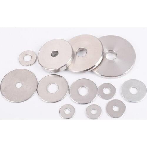 33pcs M6 M8 washer gasket flat head increase thicken washers heavy gaskets 304 stainless steel pad cushion mat