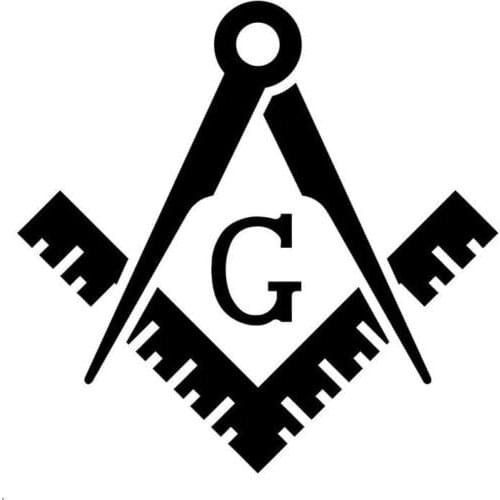 For Masonic Tools Vinyl Decal Sticker Truck Window