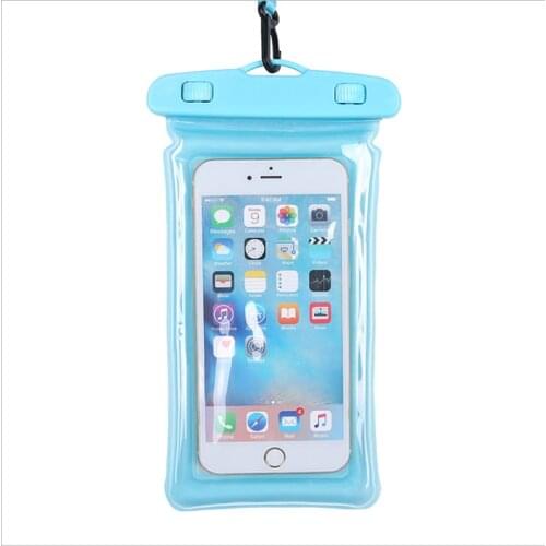 Waterproof Underwater Photo Airbag Mobile Phone Waterproof Bag Spa Swimming Universal Touch Screen Snorkeling Waterproof Cover