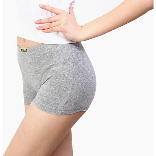 Big size M-3XL Seamless cotton Panties Women Seamless Underwear Panties Comfortable Boyshorts sleep safe panty