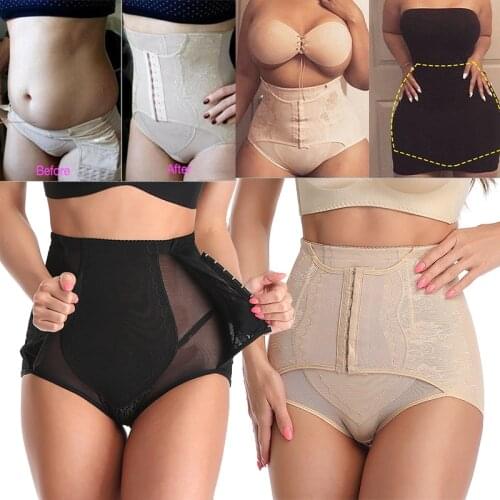 Womens Waist Trainer Body Shaper Butt Lifter High Waist Control Panties Slimming Underwear Shapewear Tummy Girdle Slim Belt