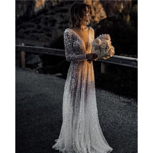 Sexy Mermaid Wedding Dresses Lace With Embroidery Elegant Strapless Puff Sleeve Bride Dresses Appliques With Plus Size Train