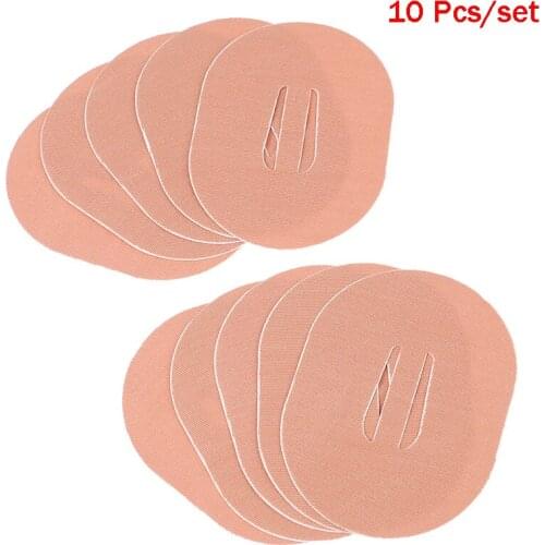 10Pcs/Pack Adhesive Patches for DEXCOM SENSOR G4 G5 Premium Waterproof Adhesive Patches Pre Cut Back Paper