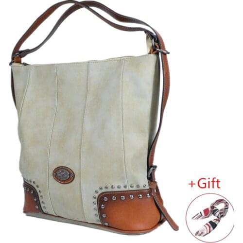 2019 New Vintage Genuine Leather Women Luxury Handbag High Quality Brush Shoulder Crossbody Bags Ladies Tote Messenger Bag RU