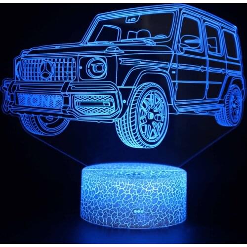 3D Night Light LED For Home Room Decor Manga Led Lights Bedroom Decoration Gifts Desk Lamp Three-dimensional Very Nice God Tomoe