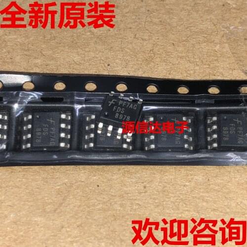 5PCS Real-time picture shooting of new original FDS8978 N-channel 30V 7.5A SOP-8 packaged MOS tube