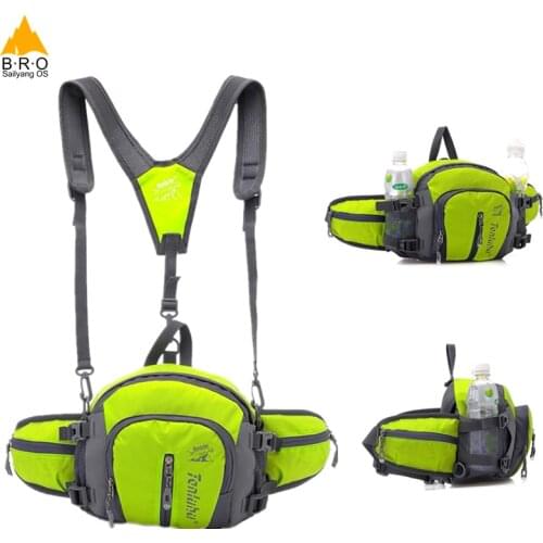 5 In 1 Waist Pouch Cycling Mini Backpack Colorful Bicycle Bag Outdoor Sport Running Hiking Riding Camping Bags Bike Backpack