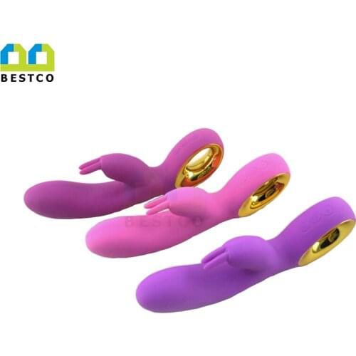 Bestco 18+ Dildo Vibrator Rabbit AV Wand Massager Vagina Clit G-spot Anal Stimulator USB Rechargeable Women Adult Erotic Sex Toy