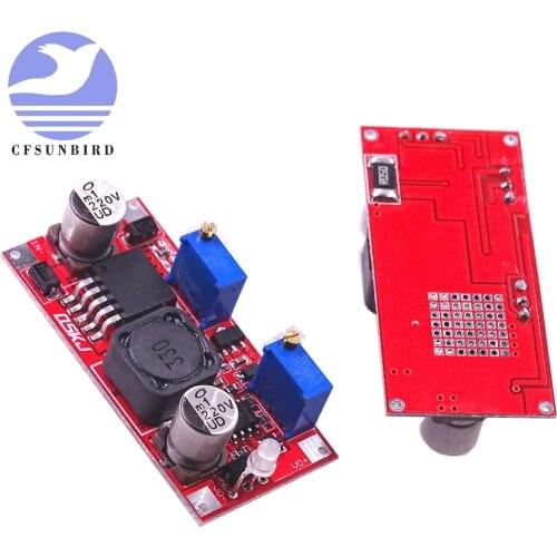 DC DC 5-35V To 1.25-30V 3A Step Down Buck Power Supply Module LM2596 Constant Current Adjustable Step-Down Voltage Regulator