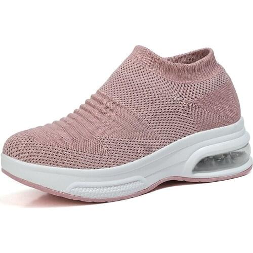 Cheap 2020 Women Tennis Shoes Lady Outdoor Fitness Cushion Sport Shoes Female Jogging Sneakers Comfort Sport Shoes Tenis Mujer