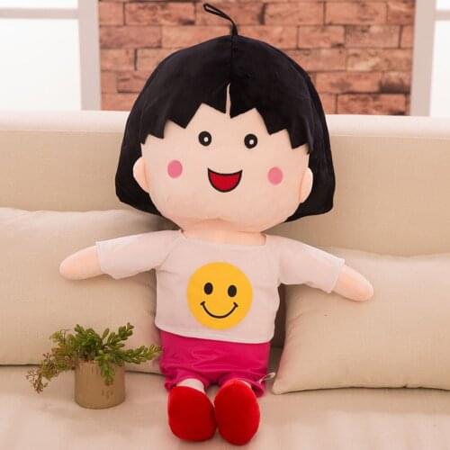 Baby Kid Plush Toy cute Chibi Maruko girl Birthday Gift Children cartoon person Stuffed Toys