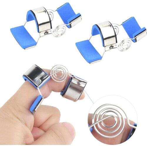 Dynamic Finger Splint Spring-coil Finger Extension Splint Finger Support Brace Guard Protector Rehabilitation Training Device Si