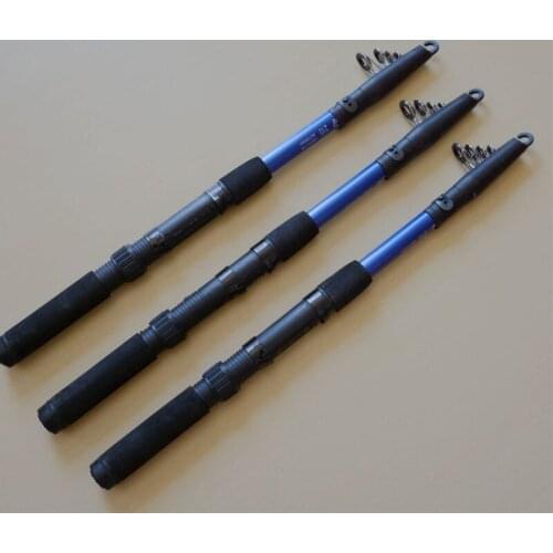 DYGYGYFZ1.8m-3.6m Portable Telescopic Fishing Rod FRP Fishing Pole Travel Sea Fishing Spinning Rod