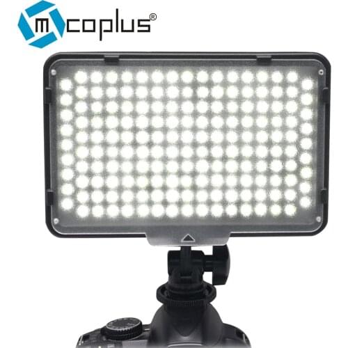 Mcoplus LED-168 LED Video lamp Photography Light for Canon Nikon Pentax Panasonic Olympus & DV Camcorder Digital SLR Camera