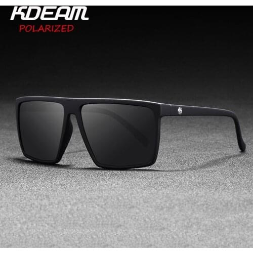 KDEAM Women Men Square Polarized Sunglasses Fashion Eyewear Men Sport Sun Glasses Beach Dirving Travel Sunglasses Dropshipping