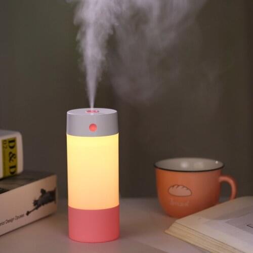 New Number 1 Humidifier Mini Ultrasonic Humidifiers Led Night Light Aroma Essential Oil Diffuser USB Fogger Car Air Freshener