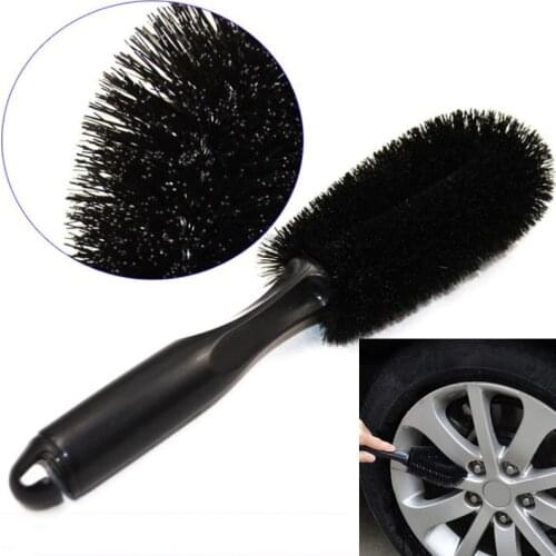 Plastic Handle Motorcycle Truck Auto Rim Scrubber Wheel Brush Cleaner Dust Remover Washing Vehicle Wash Tire Cleaning Tools