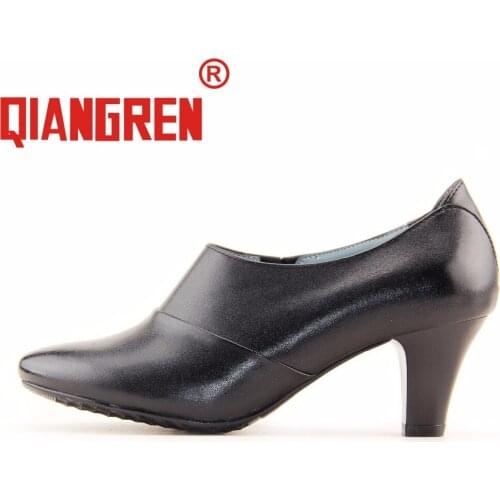 Qiangren Shoes With Medium Heels