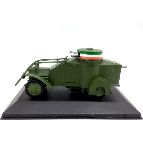 Rare DE1: 43 World War I armored vehicle zm1916 Alloy collection model