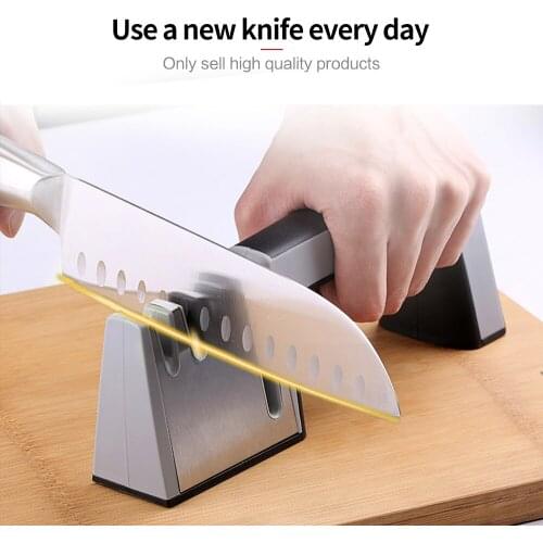 XYj Sharpeners Knife Scissor Sharpening Professional Multi-tool Home Kitchen Knife Diamond Sharpener 4 in 1 Non-Slip Handheld