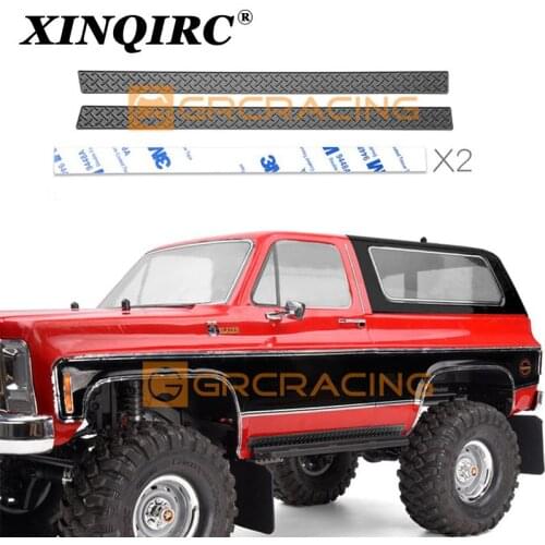 Trx4 side skirt anti slide decorative sheet for 1:10 RC tracked vehicle traxxas trx-4 Chevrolet Blazer car accessories