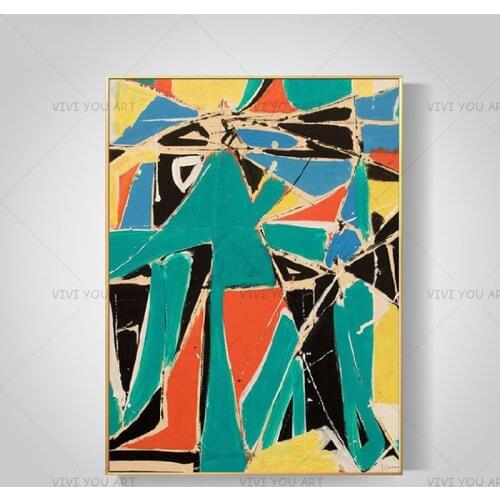 100％ Hand Painted Modern Grand Abstract Home Decoration Wall Pictures for Living Room Wall Art on Canvas Unframed