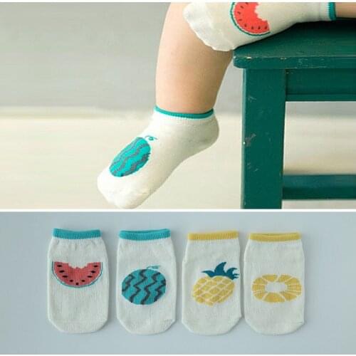4 styles cotton baby socks baby newborn socks baby boy girl floor socks anti-slip newborn kid Infant socks