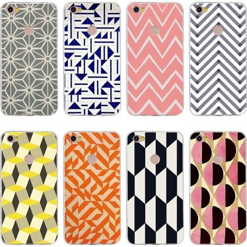 44H Marine chevron zigag pattern dark blue on Silicone Soft Tpu Cover phone Case for xiaomi redmi 4a 6a 4x note 5a pro mi a1