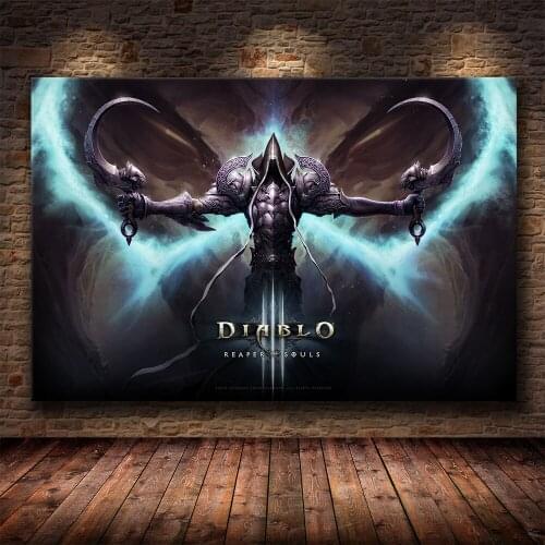 Diablo IV HD Game Poster Lilith Dormitory Home Decor Apartment Decoration Painting Bedroom Wall Stickers Canvas Poster Paintings