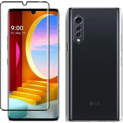 For LG Velvet 5G 4G Case Cover + Screen Protector Tempered Glass Protective Film For LG Velvet 5G