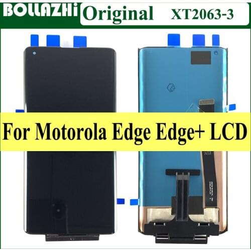For Motorola Moto Edge+ LCD XT2061-3 Touch Screen Digitizer For Moto Edge Display XT2063-3 Touch Panel For moto edge plus LCD