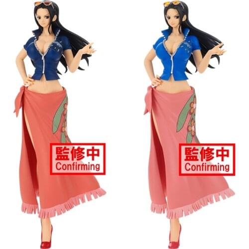 One Piece Nico Robin Anime Figure Cute Sweet Cartoon Model Hand-Made Model Decoration Doll Toy Collectibles Toys Gift