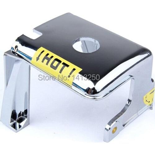 Chrome cylinder cover for 23cc-30.5cc zenoah cy engine for 1/5 hpi baja 5b 5t 5sc rovan king motor