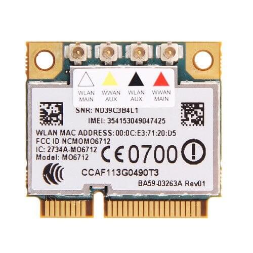 Card for DELL DW5810e TELIT 4G LN930 M.2 -LTE FDD Wireless LTE Mobile WWAN NGFF Card