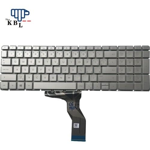 New For HP 15-BS 15-BS000 15-BS100 15-BS500 CS Language Backlit Silve Laptop Keyboard 2B-BAR68I600