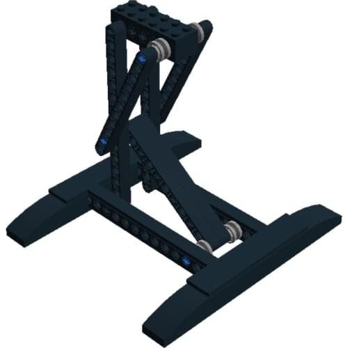 NEW Star Wars MOC 05029 Building Blocks Bricks Display Stand for Resistance X-wing Fighter 75149 Set Model Toys For Children