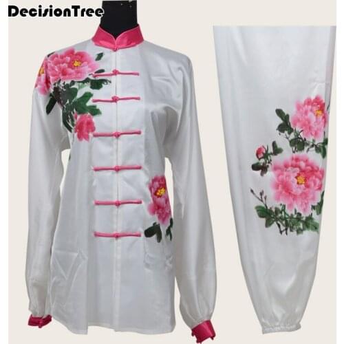 2021 china style dragon embroidery kung fu tang suit wholesale martial arts wushu clothing short sleeve tai clothing