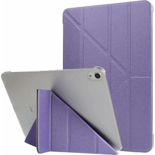 Fashion TPU for IPad Pro 11 Case 2018 Multi-fold Hard Back Stand Tablet Cover for Ipad Pro 11" Smart Stander Holder Coque+pen