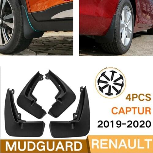 New Car Mudguards For Renault Captur 2019 2020 fender Front Rear Mud Flaps Mudflaps Splash Guards Accessories