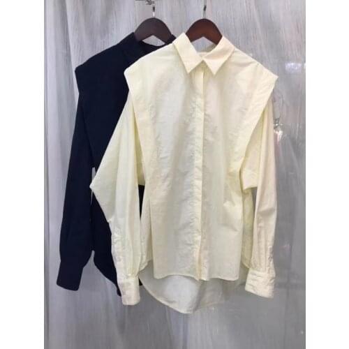2021 Spring, Autumn and Winter New Simple Solid Color Shirt