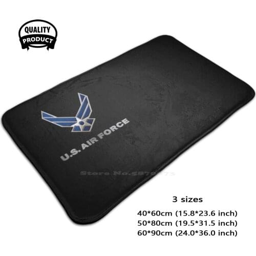 U S Air Force Original Soft House Family Anti-Slip Mat Rug Carpet Us United States Nation National Air Force Army Military