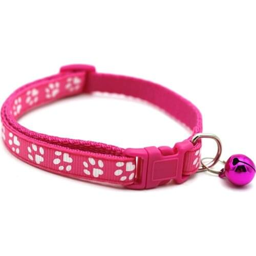 1Pcs Colorul Pet Supplies Cat Collar With Bell Adjustable Buckle Collar Cat Pet Supplies Cat Accessories Collar Small Dog Collar