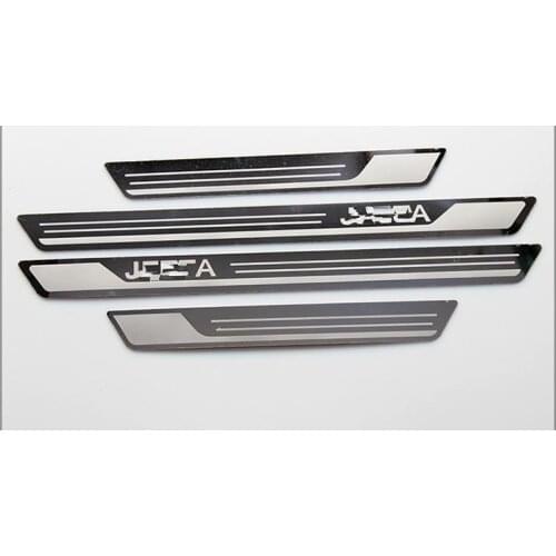 Excellent New For Jetta MK6 2011 2012 2013 2014 2015 accessories Stainless steel Door sill plate car styling