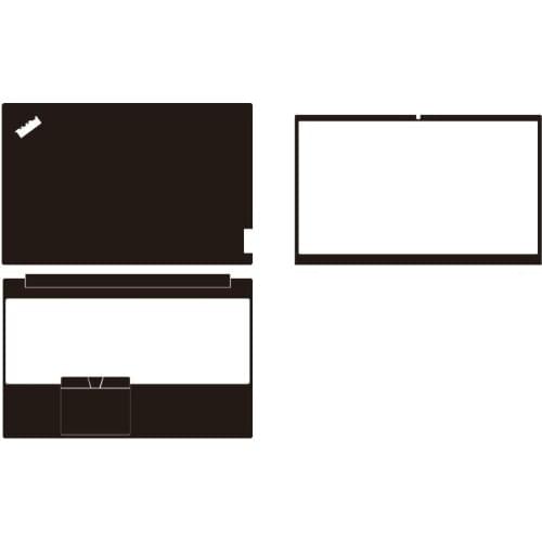 Laptop Leather/Carbon fiber Vinyl Skin Sticker Cover Protection For Lenovo Thinkpad E15 Gen 2 15.6-inch