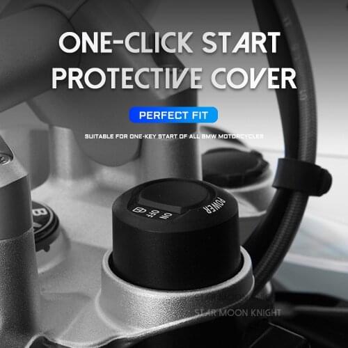 One-key Start Protective Cover FOR BMW R1250GS R1200GS F850GS F750GS ADVENTURE F900R R1250RT R1200RT Switch Protective Cover